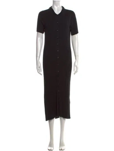 Pre-owned Alex Mill Midi Length Dress In Black