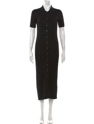 Pre-owned Alex Mill Midi Length Dress In Black