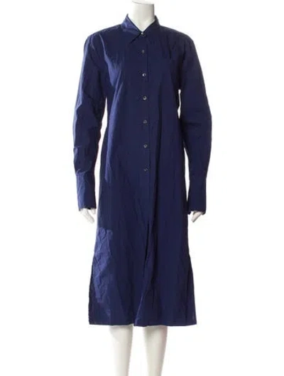 Pre-owned Alex Mill Midi Length Dress In Blue