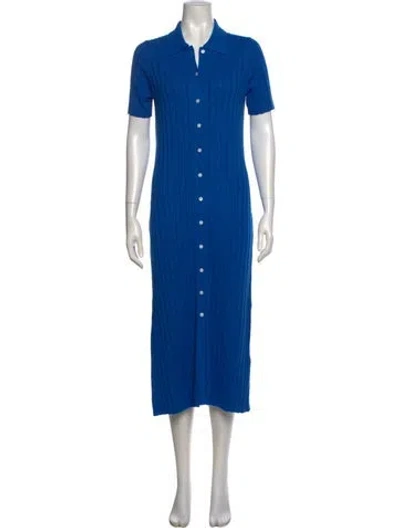 Pre-owned Alex Mill Midi Length Dress W/ Tags In Blue
