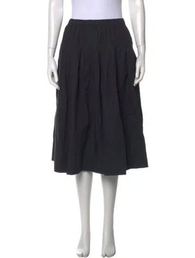 Pre-owned Alex Mill Midi Length Skirt In Blue