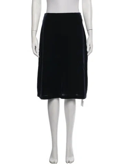 Pre-owned Alex Mill Midi Length Skirt In Blue