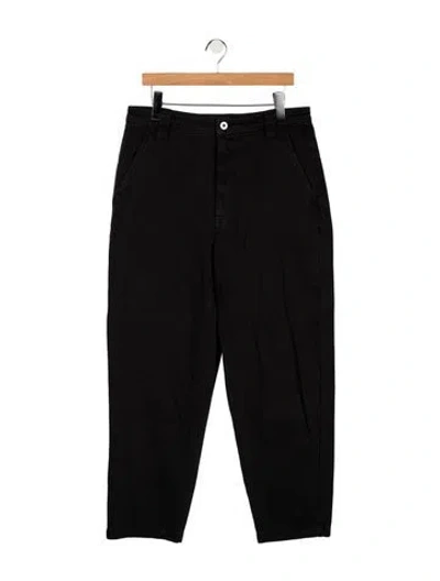 Pre-owned Alex Mill Mid-rise Straight Leg Jeans In Black