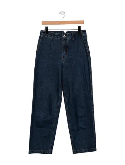 Pre-owned Alex Mill Mid-rise Straight Leg Jeans In Blue