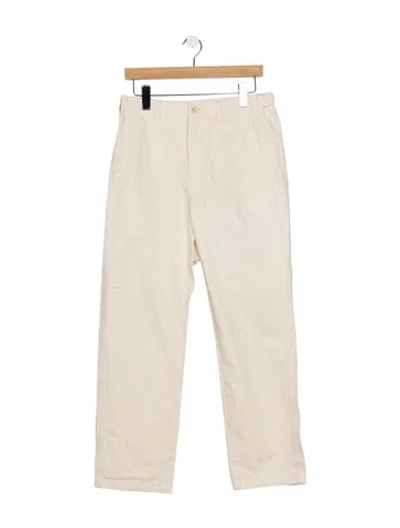 Pre-owned Alex Mill Mid-rise Straight Leg Jeans In Neutrals