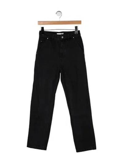 Pre-owned Alex Mill Mid-rise Straight Leg Jeans W/ Tags In Black