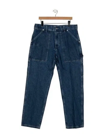 Pre-owned Alex Mill Mid-rise Straight Leg Jeans W/ Tags In Blue