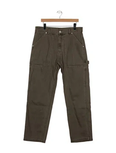 Pre-owned Alex Mill Mid-rise Straight Leg Jeans W/ Tags In Green