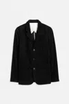 Alex Mill Mill Blazer In Corduroy In Black