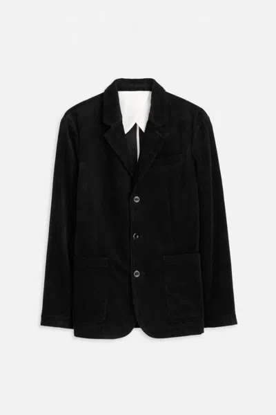ALEX MILL MILL BLAZER IN CORDUROY IN BLACK