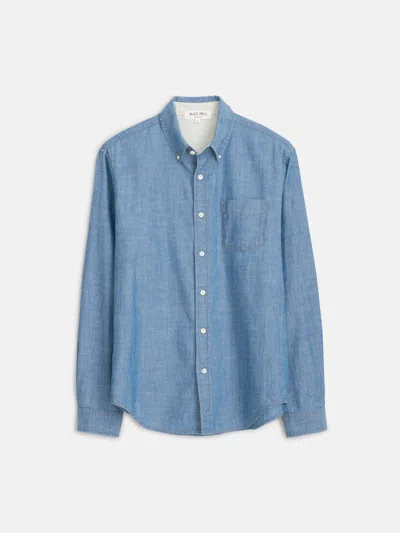 Alex Mill Mill Shirt In Chambray In Chambray Rinsh Wash