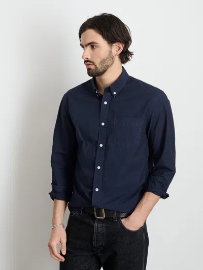 Alex Mill Mill Shirt In Cotton Poplin In Blue