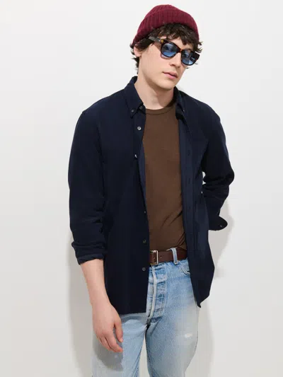 Alex Mill Mill Shirt In Fine Wale Corduroy In Brown