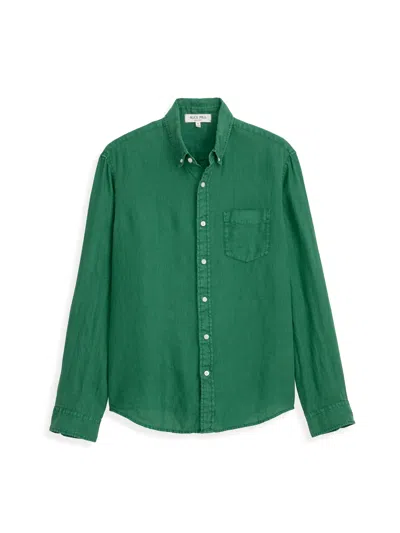 Alex Mill Mill Shirt In Linen In Green