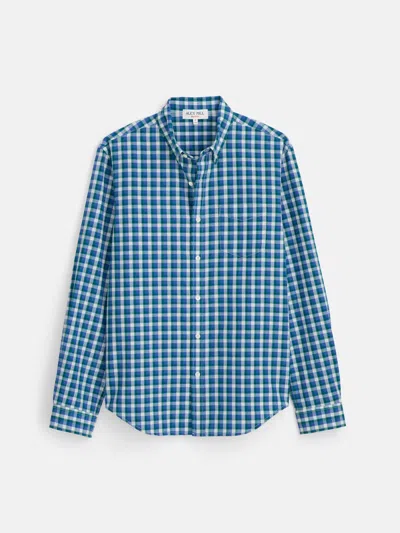 Alex Mill Mill Shirt In Madras In Blue/green