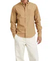 Alex Mill Mill Shirt In Medium Khaki In Multi