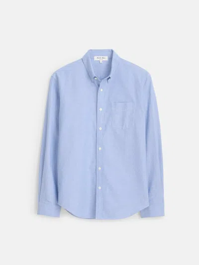 Alex Mill Mill Shirt In Oxford In Blue