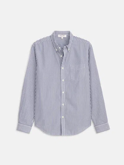 Alex Mill Mill Shirt In Stripe Portuguese Poplin In Blue