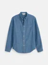 Alex Mill Mill Shirt In Washed Chambray In Chambray Rinse Wash