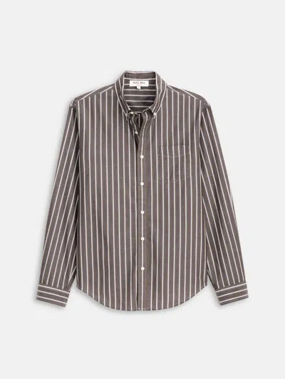 Alex Mill Mill Striped Shirt In Cotton Poplin In Multi
