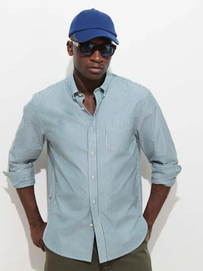 Alex Mill Mill Striped Shirt In Thomas Mason In Blue