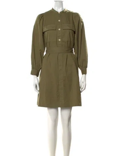 Pre-owned Alex Mill Mini Dress In Green