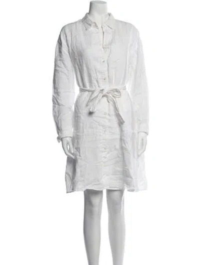 Pre-owned Alex Mill Mini Dress In White