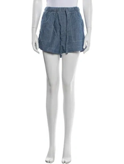 Pre-owned Alex Mill Mini Shorts In Blue