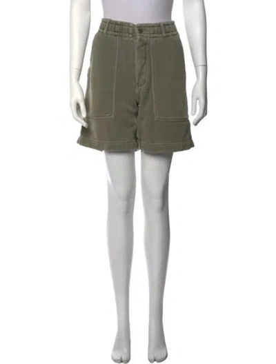 Pre-owned Alex Mill Mini Shorts In Green