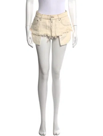 Pre-owned Alex Mill Mini Skirt In Neutral