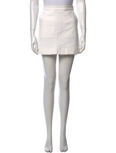 Pre-owned Alex Mill Mini Skirt In Neutrals