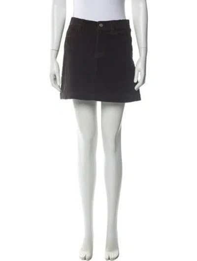 Pre-owned Alex Mill Mini Skirt In White