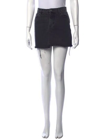Pre-owned Alex Mill Mini Skirt In White
