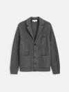 Alex Mill Mitchell Cardigan In Washed Cashmere In Gray
