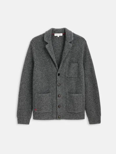 Alex Mill Mitchell Cardigan In Washed Cashmere In Gray