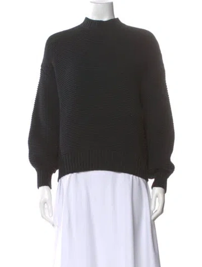 Pre-owned Alex Mill Mock Neck Sweater In Black