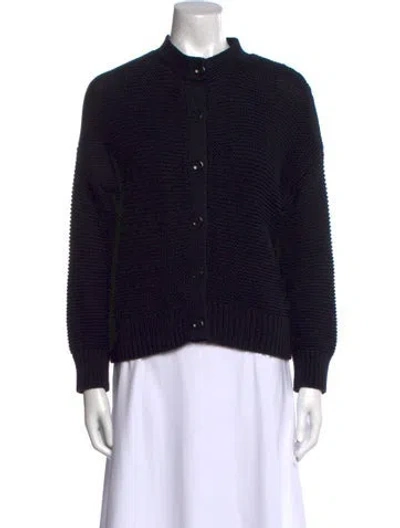 Pre-owned Alex Mill Mock Neck Sweater In Black