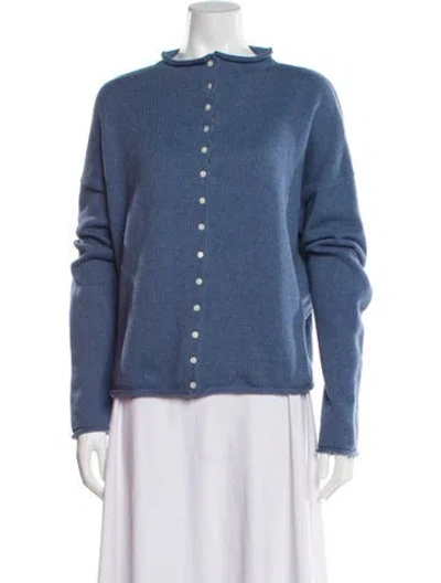 Pre-owned Alex Mill Mock Neck Sweater In Blue