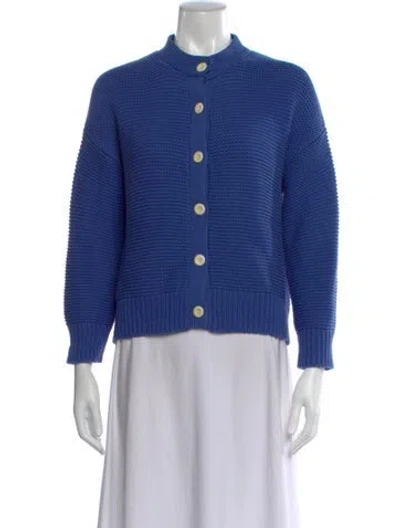 Pre-owned Alex Mill Mock Neck Sweater In Blue