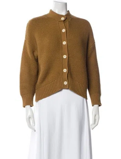 Pre-owned Alex Mill Mock Neck Sweater In Brown