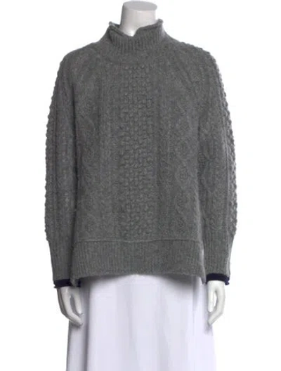 Pre-owned Alex Mill Mock Neck Sweater In Gray