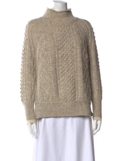 Pre-owned Alex Mill Mock Neck Sweater In Gray