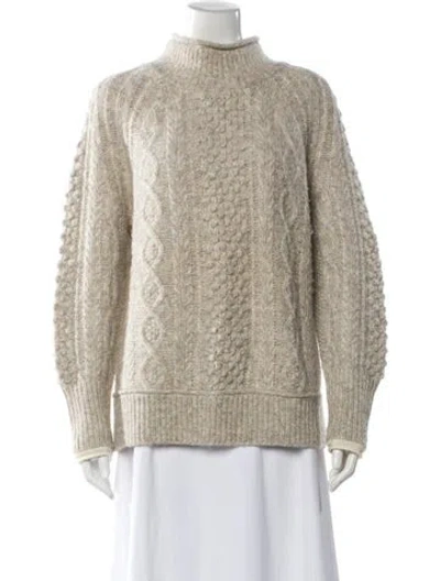 Pre-owned Alex Mill Mock Neck Sweater In Gray