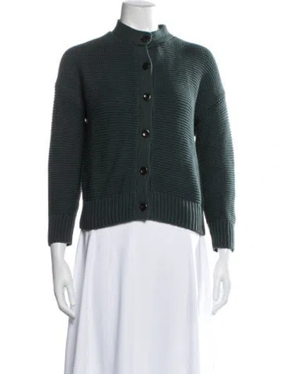 Pre-owned Alex Mill Mock Neck Sweater In Green