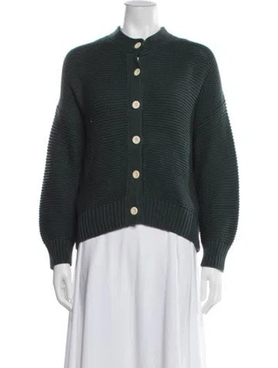 Pre-owned Alex Mill Mock Neck Sweater In Green