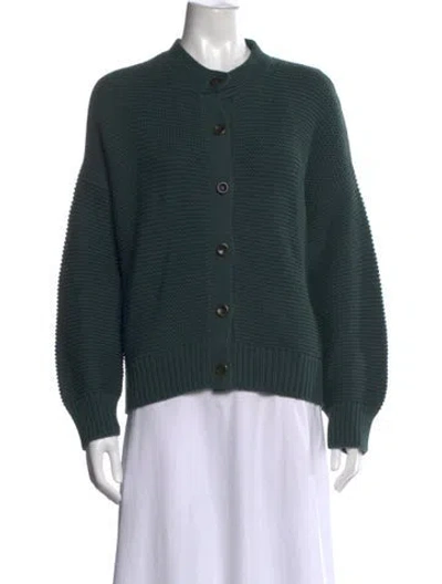 Pre-owned Alex Mill Mock Neck Sweater In Green