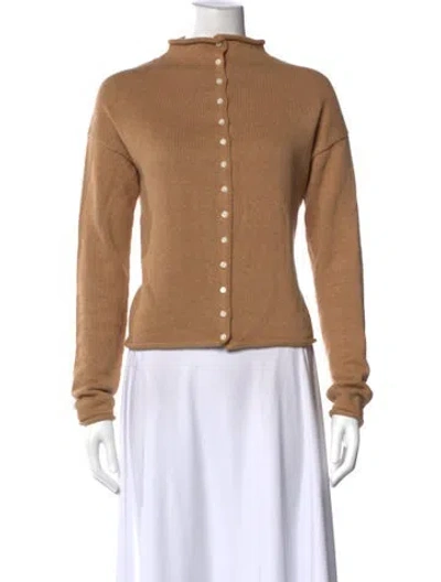 Pre-owned Alex Mill Mock Neck Sweater In Neutral