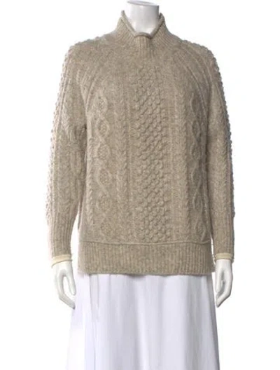 Pre-owned Alex Mill Mock Neck Sweater In Neutral