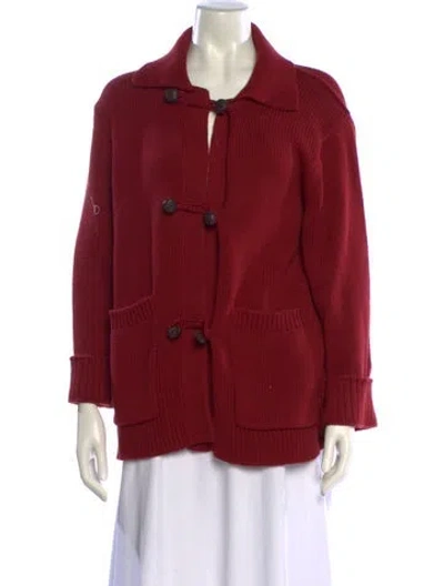 Pre-owned Alex Mill Mock Neck Sweater In Red