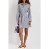 Alex Mill Naomi Stripe Long Sleeve Cotton Shirtdress